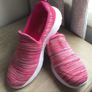 Pink Memory Foam Slip-on Sneaker